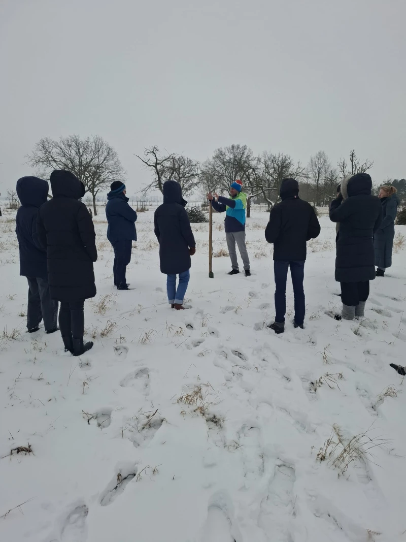 Erklärung direkt am Baum